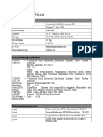 Curriculum Vitae: Data Pribadi