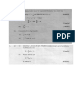 CAPE Pure Mathematics Unit 2 Practices question