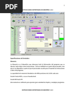 Instrucciones Soportadas en Simuproc 1