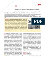 Free-Standing Mechanical and Photonic Nanostructures in Single - Crystal Diamond