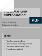 1. Falsafah Ilmu Keperawatan