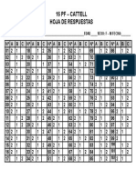 16 PF HOJA DE CLAVES CORRECCIO Ün MANUAL