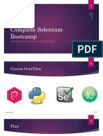 Complete Selenium Bootcamp: Introduction To Selenium Web Driver