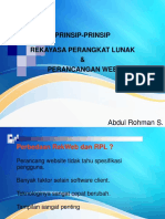 Part 03 Prinsip-Prinsip RPL Dan Perancangan WEB