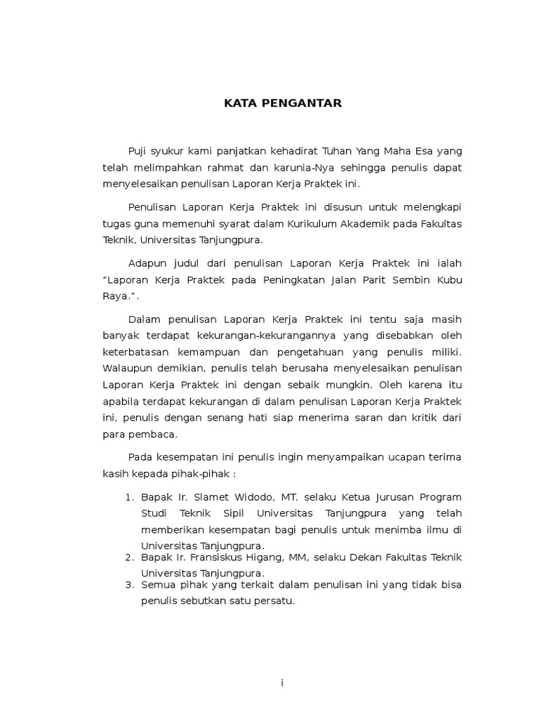 Kata Pengantar Kp Docx