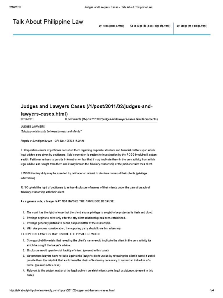 Judges and Lawyers Cases Talk About Philippine Law Lawyer Virtue