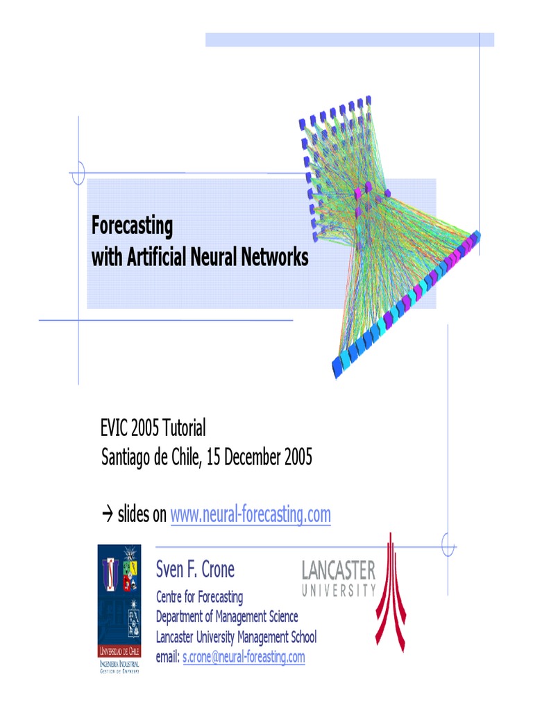 EVIC'05 Slides - Forecasting With Neural Networks Tutorial SFCrone PDF ...