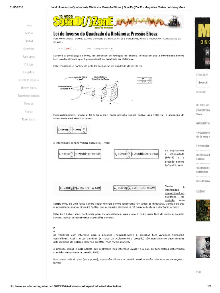 Lei Do Inverso Do Quadrado Da Distância PDF