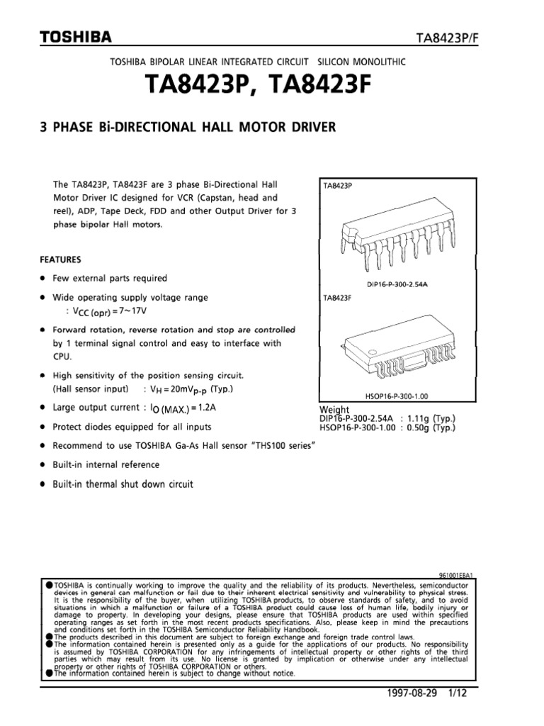 Ta 8423 | PDF