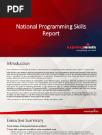 National Programming Skills Report - Engineers 2017 - Report Brief