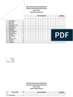 Absen Mata Pelajaran Matematika Kelas X Mia Nurul Hidayah Btjajar