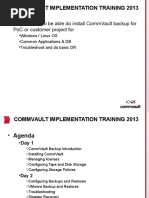 Commvault Implementation Training 2013