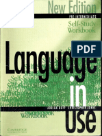 A. Doff, C. Jones - Language in Use. Pre-Intermediate Self-Study Workbook PDF
