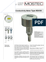 MOSTEC Conductivity Meter Type M2436 PDF