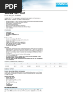 Datasheet Sandvik Saf 2507 en PDF