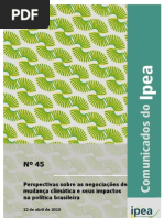 Perspectivas Sobre as Negociacoes Comunicado Ipea n 45