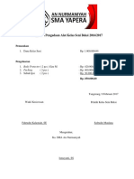 Anggaran Beksi PDF