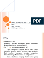 Daya Dan Faktor Daya