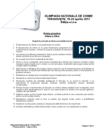 Subiect Clasa XII Proba Practica PDF