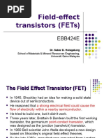 Chapter 2-Field-Effect Transistor (FET)