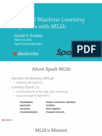 Practical Machine Learning Pipelines With Mllib: Joseph K. Bradley