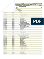 Relatório de Plano de Contas LAGUNA