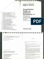 O Donnell, Guillermo, Schmiter Philippe y Whitehead, Laurence (Compiladores) - Transiciones Desde Un Gobierno Autoritario 4 PDF
