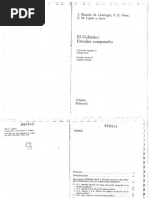 Blondel, J. y Otros. El Gobierno. Estudios Comparados | PDF