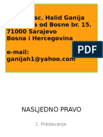 Http Dl.iu-travnik.com Uploads 350 8025 1. Uvodni Dio 1 -Pojam, Izvori, Načela i Pretpostavke Za Nasljeđivanje