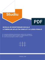 Nivelul de Reintegrare Sociala A Tineril or Aflați În Conflict Cu Legea Penală