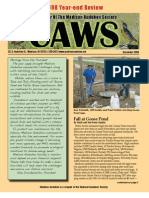 Dec 2008 CAWS Newsletter Madison Audubon Society