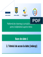 Tehnici de Acces La Date (Indecsi) PDF