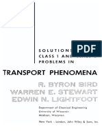 Transport Phenomena (Bird) Solution Manual.pdf