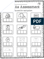 Short Vowel Assessment PDF