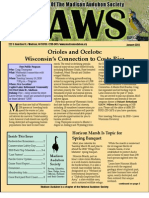 Jan 2010 CAWS Newsletter Madison Audubon Society