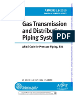 ASME B31.8 Gas Transmission and Distribution Piping Systems - ASME 2010 PDF