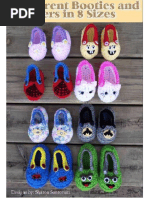  Slippers e mais oito receitas de croche