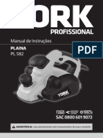 Manual Plaina Tork PL582STPW