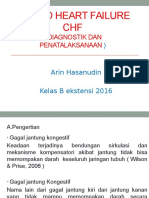 CHF (Diagnostik Dan Penatalaksanaan) - ARIN