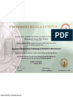 Unikl Diploma