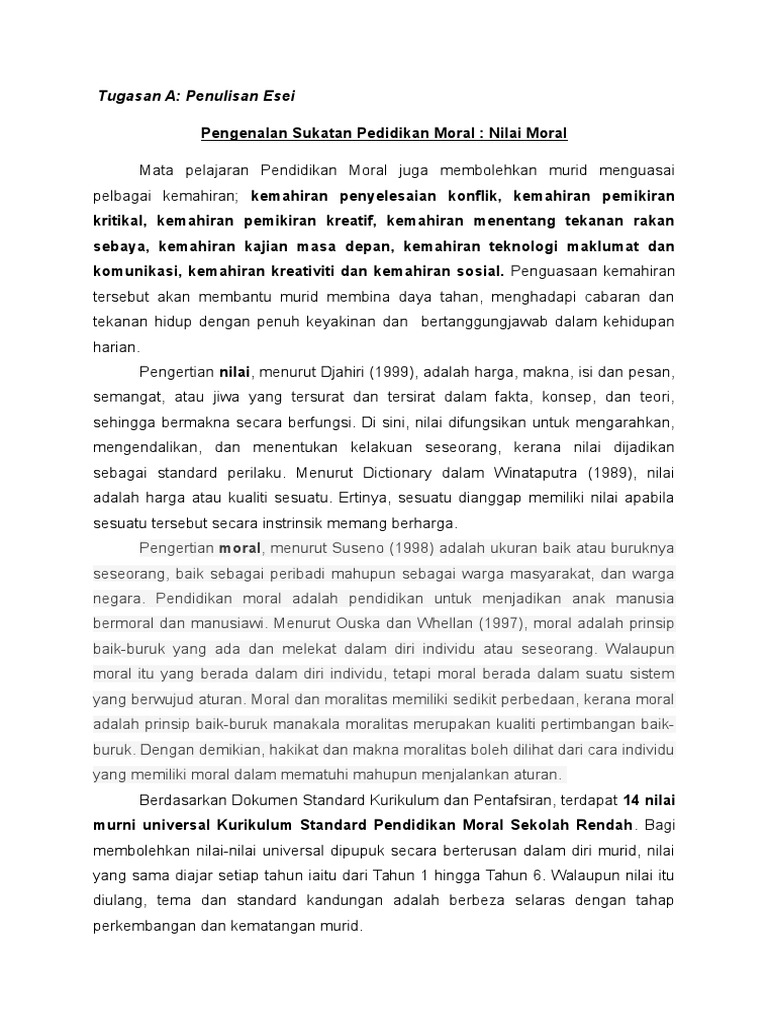 Esei Moral Pdf