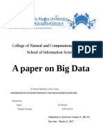 Big Data by Tsegaye