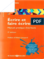 Ecrire Et Faire Écrire 2nd Ed