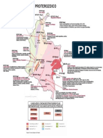 Mapa Del Proterozoico