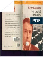 Pierre Bourdieu y El Capital Simbólico