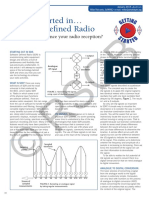 Getting Started in Software Defined Radio PDF