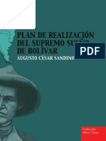 Plan de Realización Del Supremo Sueño de Bolívar