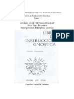 Libro de Instrucción Gnóstica Tomo I Develado Por VM Principe Gurdjieff