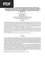 Download analisa struktur geologi jalur kali watupuru kulonprogopdf by damasM1 SN346013983 doc pdf