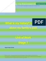 standard 5 artefact - what is my historylearning about my familys past meghannbailey